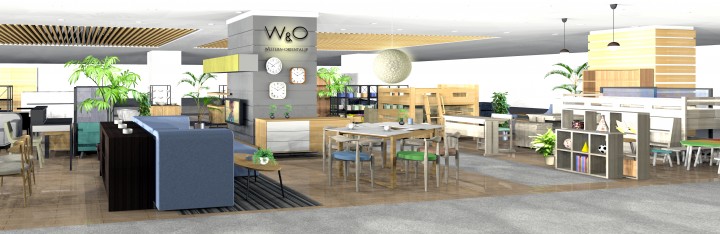日本で使いやすい欧米デザイン家具のW&O（ダブルオー）、あべのハルカスにグランドオープン！